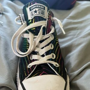 Converse low top iridescent